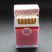 翻盖硬包专用 透明硬盒烟盒 20支装整包塑料超薄创意香菸盒。