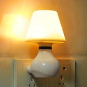 智能声控光控小夜灯自动感应卧室，家用过道灯，卫生间插电创意床头灯