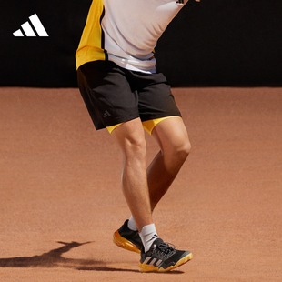 罗兰加洛斯大满贯系列透气凉爽干爽网球短裤套装男adidas阿迪达斯