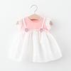 婴儿女童夏装连衣裙01-2-3岁女宝宝夏季薄款洋气可爱纯棉裙子