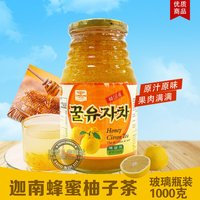 韩国迦南蜂蜜柚子红枣茶果肉饮品