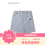CHOCOOLATE男装运动短裤夏季基础休闲直筒裤3480XUG