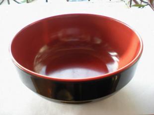 密胺日式仿瓷餐具，面碗汤碗米饭碗红黑饭店，快餐小碗塑料碗3355