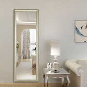 欧式穿衣镜壁挂镜子贴墙家用美式全身，镜客厅挂墙玄关试衣镜落地镜