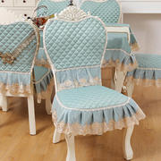 餐桌布椅套家用椅子，套欧式椅罩凳子，靠背罩中式餐椅套防滑