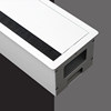 多功能带底盒毛刷线盒桌面装饰遮挡盒办公桌会议桌电脑桌接线盒