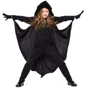 中性儿童表演服连体裤，动物蝙蝠装造型装万圣节服装童装舞台演出服