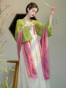 汉服女装改良旗袍唐装女国风，新中式连衣裙飞机，袖小个子中国风套装