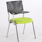 培训椅子带桌板折叠会议椅，带写字板一体学生凳子，职员办公新闻椅子