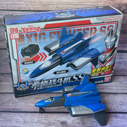 万代正版盖亚奥特曼希格战斗机SSG发光变形飞机模型玩具男孩礼物