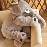 女孩创意大象公仔毛绒玩具柔软超软卧室儿童玩偶男孩婴儿男童