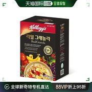 韩国直邮kelloggs家乐氏谷物，麦片400g*6袋即食，冲饮全家营养早餐