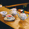 俄罗斯皇家瓷器Lomonosov月光红茶咖啡杯碟茶壶茶具爱的迫降同款