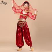 印度舞蹈服装儿童异域风情民族舞合唱表演出服茉莉公主长袖套装女