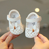 0612个月婴儿凉鞋包头一岁女宝宝学步鞋防滑婴幼儿公主鞋子夏季