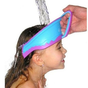 硅胶可调节小孩儿童洗发帽宝宝洗头神器婴儿洗澡沐浴帽洗头帽大号