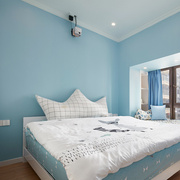 北欧简约纯色卧室床头，壁纸现代素色，全屋搭配定制环保无纺布墙布
