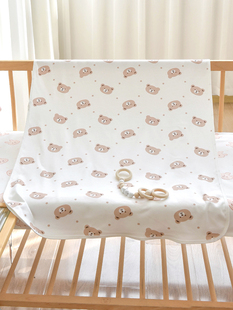 新生儿床单纯棉a类婴儿床上用品宝宝15m被单单件幼儿园儿童睡单