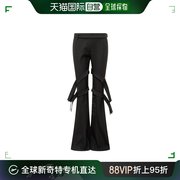 香港直邮潮奢 Ambush 女士 吊带细节中腰喇叭裤 BWCA042S23FAB001