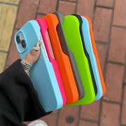 纯色肤感磨砂超薄半包适用苹果15手机壳iphone16promax新款13高级感12p女11全包14防摔13pro硅胶14plus保护套