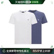 香港直邮EMPORIO ARMANI男士打底T恤2件装111267