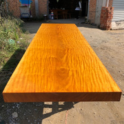 黄花梨大板非洲实木茶桌茶台原木餐桌红木老板办公书桌面1米8
