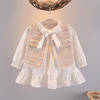婴儿秋装套装1-3岁2韩版女宝宝，纯棉春秋洋气，女童二件套连&r;