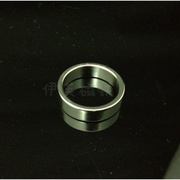 。男女 情侣指环 镀镍银色 强磁戒指 磁铁戒指 时尚魔术戒指 磁指