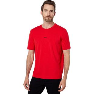 boss202254766339男式t恤美国时尚亮红色，圆领短袖