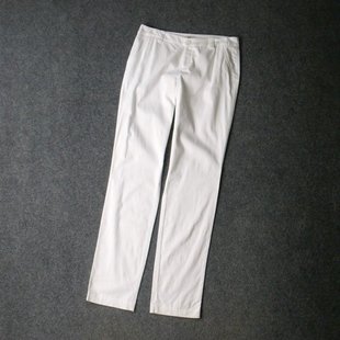 1127-外贸德国大码纯棉低腰，小直筒长裤腰围86超长款