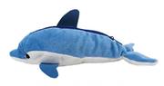 （）仿真海豚dolphin毛绒玩具笔袋