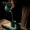 尚岩 日式提梁壶茶具套装家用大容量泡茶壶茶杯茶盘整套简约茶具
