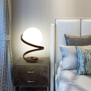 简约卧室台灯高级感创意浪漫台式灯高端现代轻奢网红主卧室灯一对