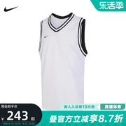 NIKE耐克男子篮球衣速干透气运动背心跑步训练无袖T恤FQ3708-100