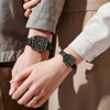 聚利时情侣对表日历手表，一对表石英复古表盘经典手表气质超薄
