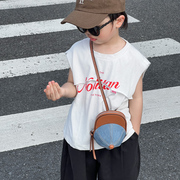 儿童包包女可爱斜挎包时尚洋气帽子包男童单肩包宝宝逛街零钱包潮