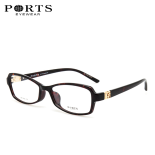 ports宝姿眼镜架，tr90轻型全框女款，近视架眼镜框pof14703