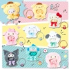 日本Sanrio三丽鸥 玩偶头套披风着替库洛米美乐蒂帕恰狗kitty
