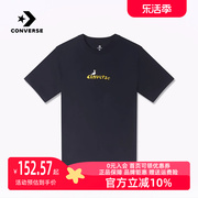 converse匡威男2023夏灯塔(夏灯塔)图案，短袖休闲印花圆领t恤10024760