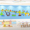 幼儿园墙面装饰走廊楼道楼梯环创主题墙成品托管班教室布置墙贴画
