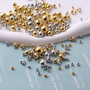 DIY手工包包配件金色 银色仿珍珠4-12mm串珠散珠子手缝隔珠材料