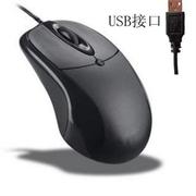 有线圆孔圆头圆口PS2光电鼠标USB台式电脑办公老式接口2