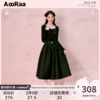 aooraa原创设计“南法少女”千金蝴蝶结套装高级感两件套装裙
