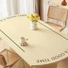 纯色圆弧形餐桌垫弧形台桌垫桌布pvc皮革免洗可擦餐桌布茶几垫子