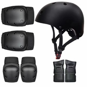 安全运动护膝滑板平衡车成年人专业护具套装儿童户外头盔滑雪护具