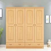 OQ5M松木衣柜两门三门全实木衣柜简约现代少儿小衣柜简易一件