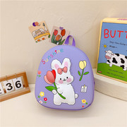 韩版儿童包幼儿园男女童双肩包时尚宝宝轻便蛋壳背包卡通兔子书包