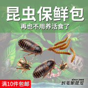 新鲜活体保鲜昆虫杜比亚(杜，比亚)大麦虫蟋蟀鬃狮蜥蜴守宫半水龟肉食爬虫粮