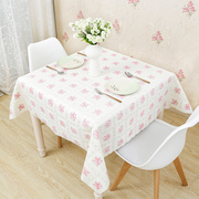 格子餐桌布方形台布正方形欧式蕾丝，四方桌桌布pvc防烫方桌布防水