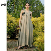 SELECT MOCA 前拉链设计款背带连衣裙休闲长裙女日本直邮30001467